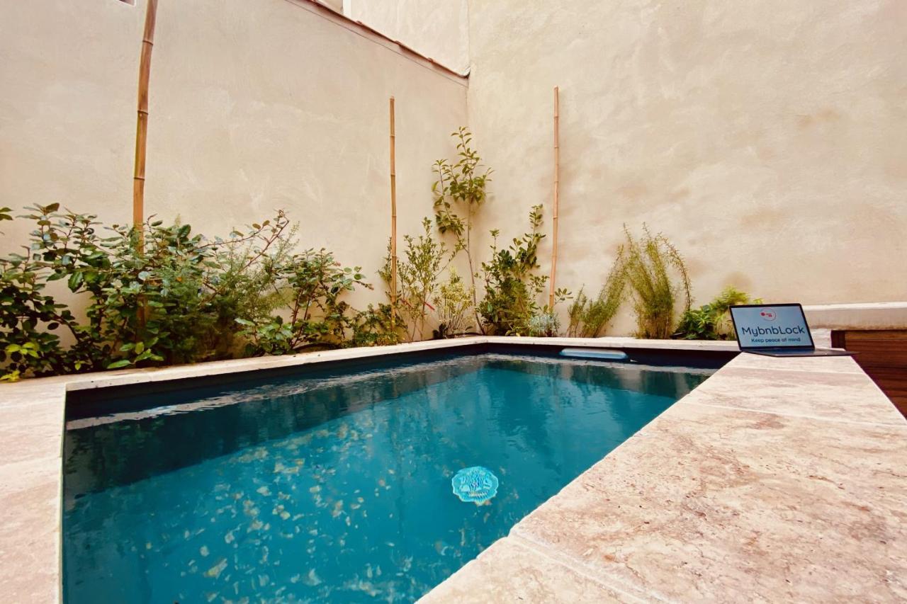 La Terra Nostra - Townhouse - Swimming Pool Villa Nîmes Exterior foto